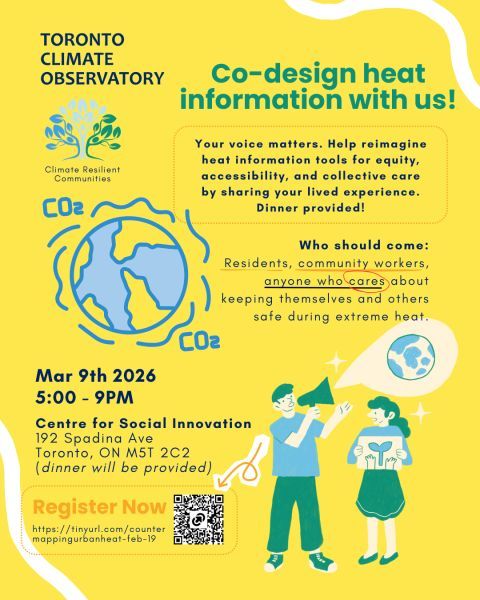 Reimagining Heat Information in Toronto – March 9, 2026