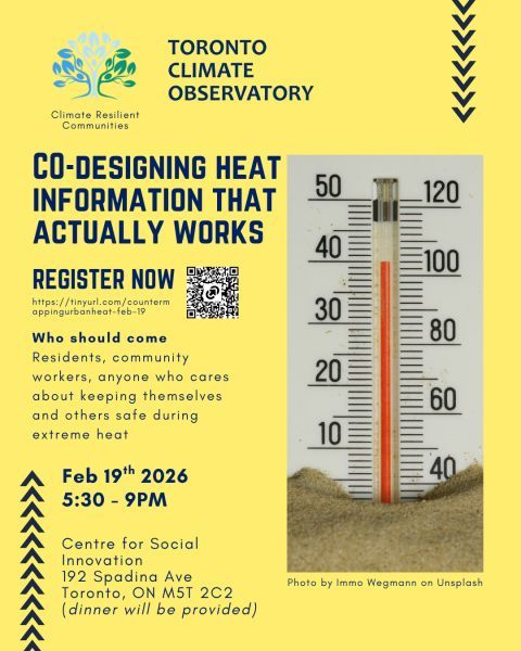 Workshop: Reimagining Heat Information in Toronto